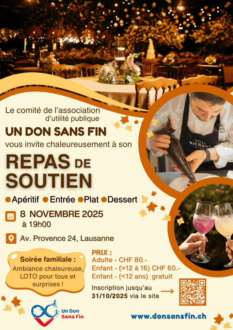 Inscription au Repas de Soutien 2025